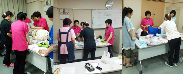 職員会議の様子